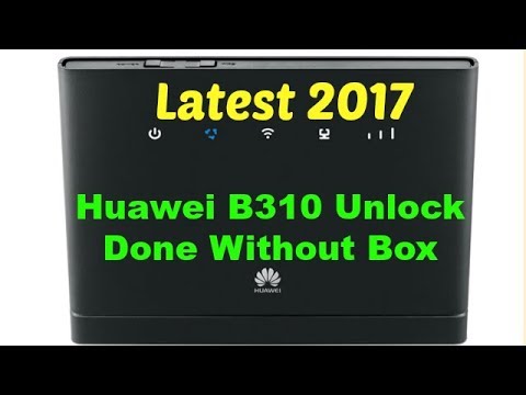 huawei b310 unlock